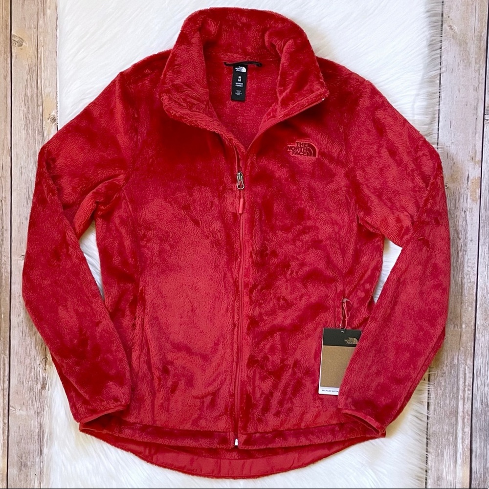 The North Face Women’s Osito Full Zip Jacket In Rococco Red